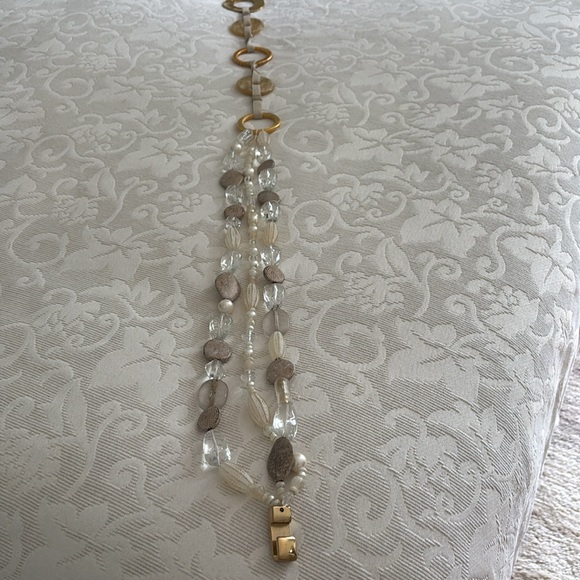 Unique belt made of brass, stones and beads. - Picture 5 of 5